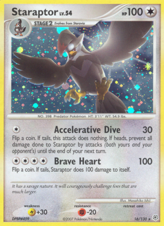 Staraptor 16/130 Diamond & Pearl Diamond & Pearl