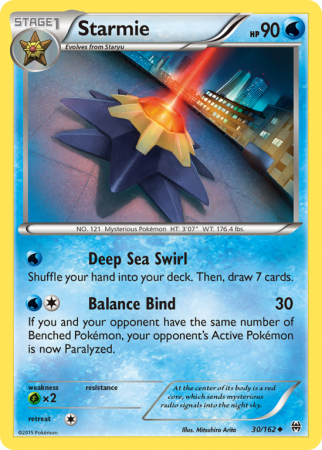 Starmie 30/162 XY BREAKthrough