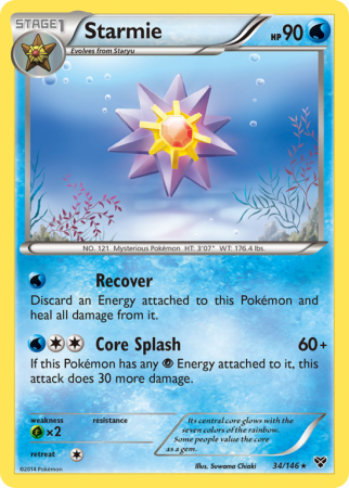 Starmie 34/146 XY XY