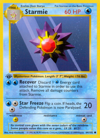 Starmie 64/102