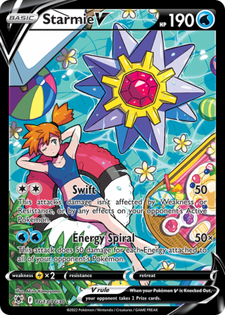 Starmie V TG13/30 Sword & Shield Astral Radiance Trainer Gallery