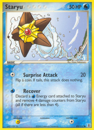 Staryu 85/113 EX Delta Species