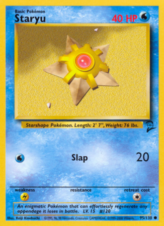 Staryu 95/130 Base Base Set 2