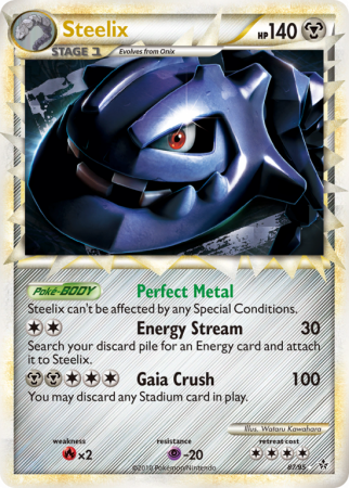 Steelix 87/95 HeartGold & SoulSilver HS—Unleashed
