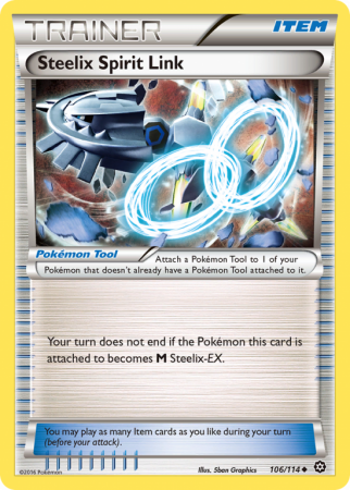 Steelix Spirit Link 106/114 XY Steam Siege