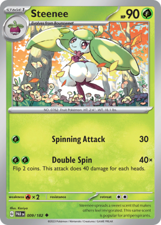 Steenee 9/182 Scarlet & Violet Paradox Rift