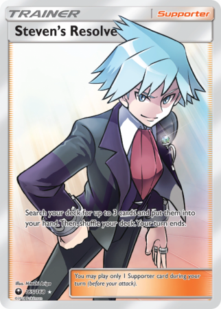 Steven's Resolve 165/168 Sun & Moon Celestial Storm