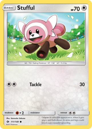 Stufful 111/149 Sun & Moon Sun & Moon