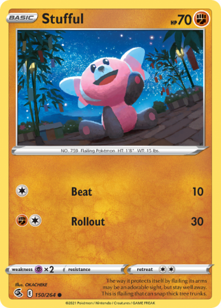 Stufful 150/264 Sword & Shield Fusion Strike