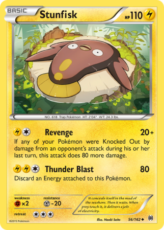 Stunfisk 56/162 XY BREAKthrough