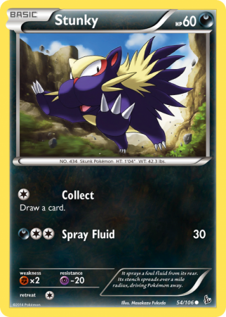 Stunky 54/106 XY Flashfire