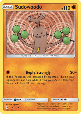 Sudowoodo 110/214