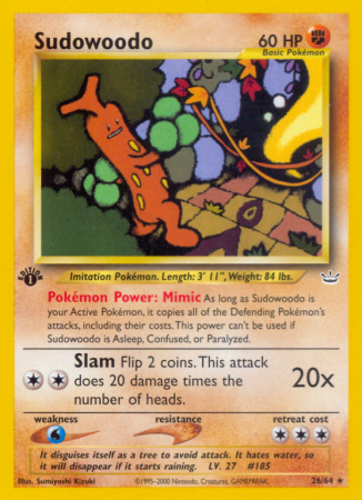 Sudowoodo 26/66
