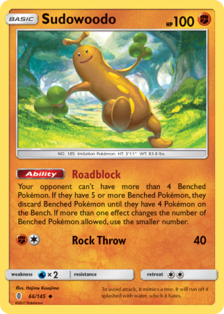 Sudowoodo 66/145