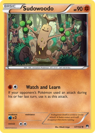 Sudowoodo 67/122