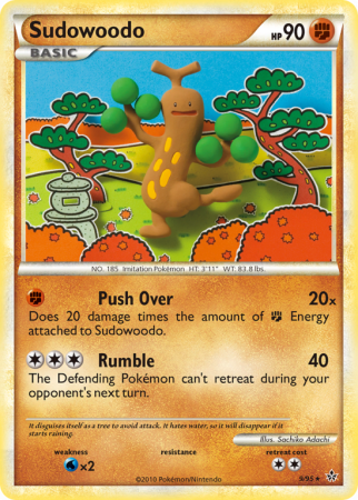 Sudowoodo 9/95 HeartGold & SoulSilver HS—Unleashed