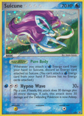 Suicune 30/40 NP Nintendo Black Star Promos