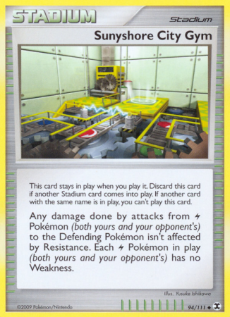 Sunyshore City Gym 94/111 Platinum Rising Rivals