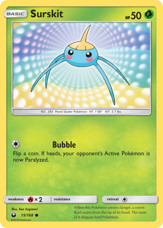 Surskit 15/168 Sun & Moon Celestial Storm