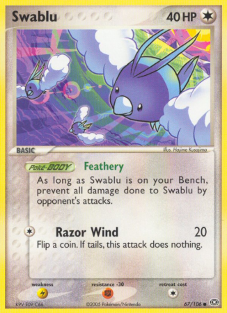 Swablu 67/106 EX Emerald