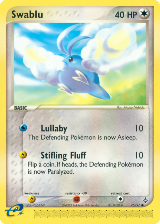 Swablu 75/97 EX Dragon