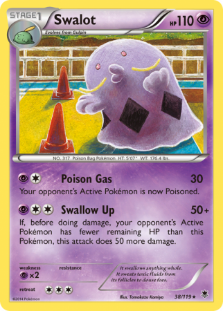 Swalot 38/119 XY Phantom Forces