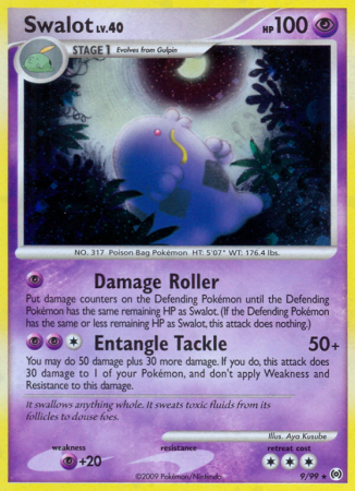 Swalot 9/99 Platinum Arceus
