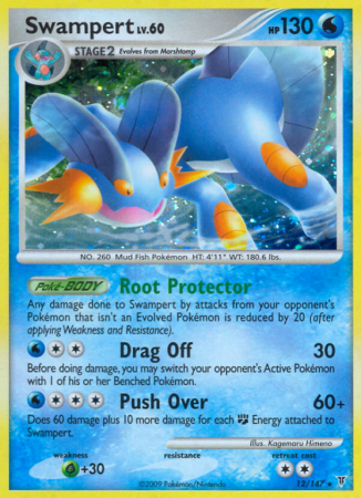 Swampert 12/147 Platinum Supreme Victors