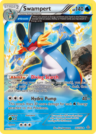 Swampert 36/160