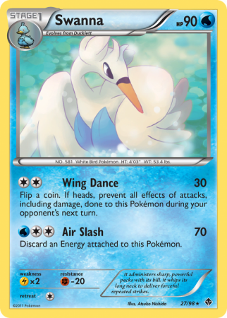Swanna 27/98 Black & White Emerging Powers