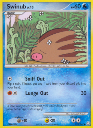 Swinub 123/146 Diamond & Pearl Legends Awakened