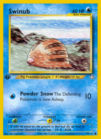 Swinub 79/111 Neo Neo Genesis