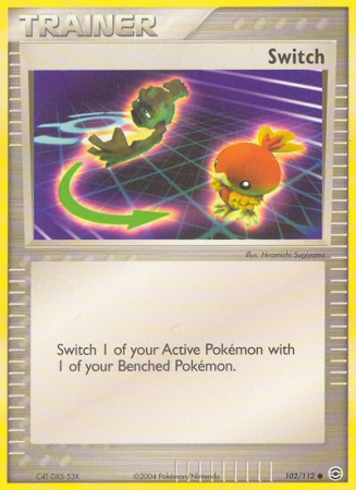 Switch 102/112 EX FireRed & LeafGreen