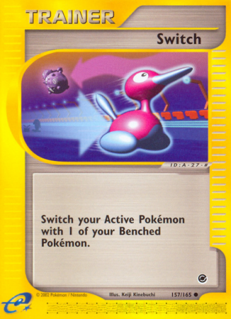 Switch 157/165 E-Card Expedition Base Set
