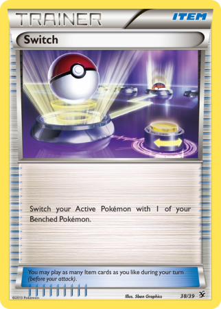 Switch 38/39 XY Kalos Starter Set