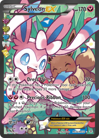 Sylveon-EX RC32/115 XY Generations