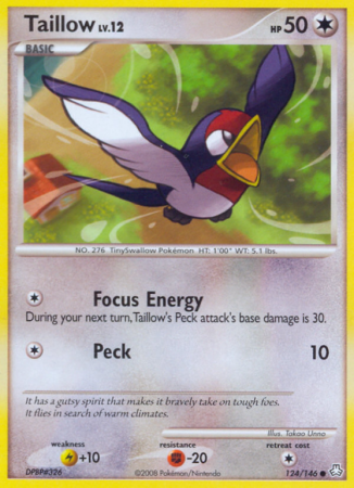 Taillow 124/146 Diamond & Pearl Legends Awakened