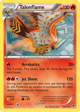Talonflame 10/119 XY Phantom Forces