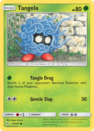 Tangela 16/214 Sun & Moon Unbroken Bonds
