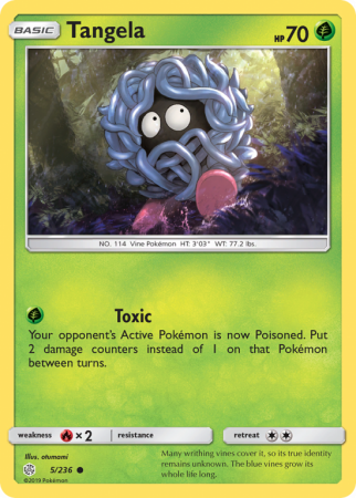 Tangela 5/236 Sun & Moon Cosmic Eclipse