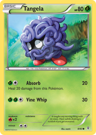 Tangela 8/115 XY Generations