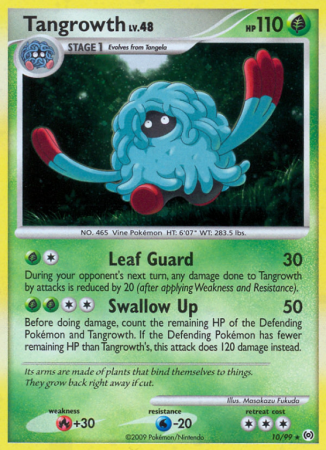 Tangrowth 10/99 Platinum Arceus