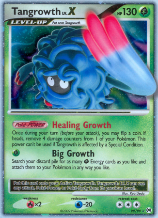 Tangrowth LV.X 99/99 Platinum Arceus