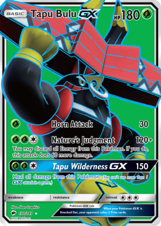 Tapu Bulu-GX 130/147 Sun & Moon Burning Shadows