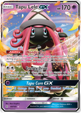 Tapu Lele-GX 60/145 Sun & Moon Guardians Rising
