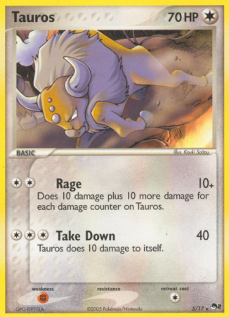 Tauros 5/17 POP POP Series 2