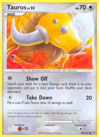 Tauros 98/127 Platinum Platinum