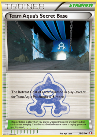 Team Aqua's Secret Base 28/34