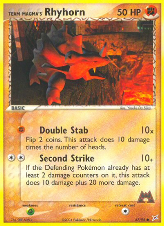 Team Magma's Rhyhorn 67/95