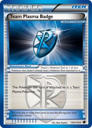 Team Plasma Badge 104/116